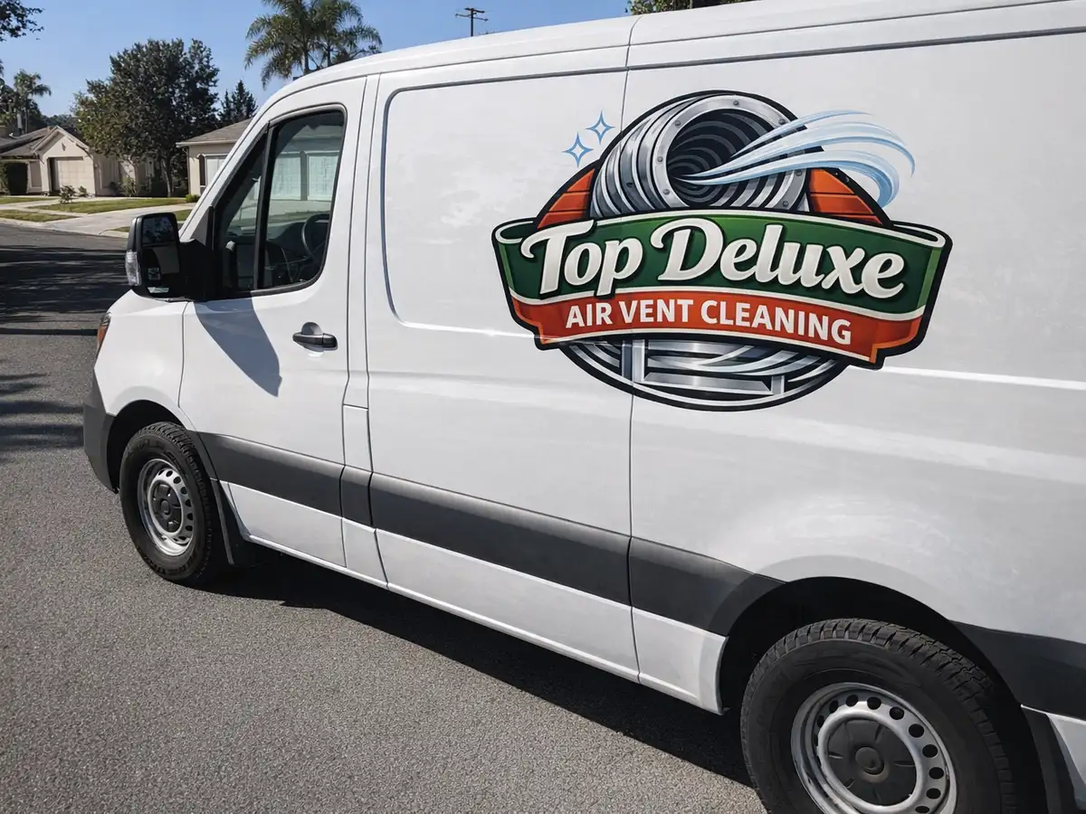 Service van arriving on a Manhattan Beach, CA street — local same-day coverage
